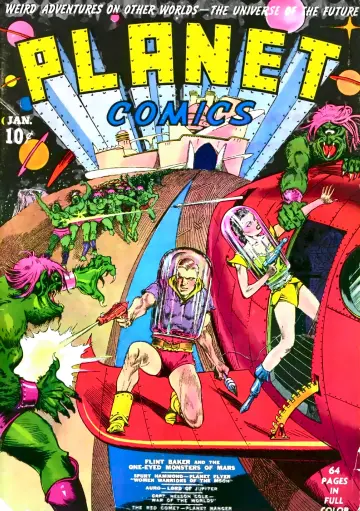 Couverture de Planet Comics n° 1